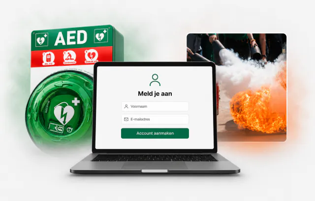 Account aanmaken voor de online BHV-cursus