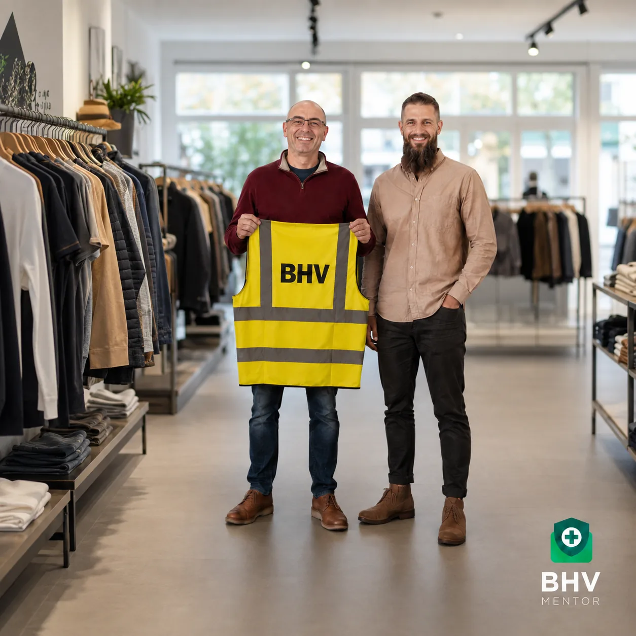 Het team van BHV Mentor
